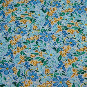 LIBERTY Cotton Patchwork Fabric - The Artist&#39;s Home Collection Sallienn for fashion, patchwork, quilt and craft