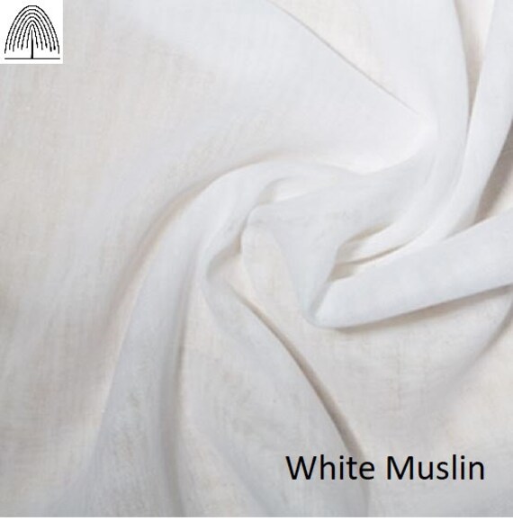 100% Cotton Gauze MUSLIN Fabric Voile Curtains Fine Cheese Cloth Unbleached  Undyed 290cm Extra Wide Roll Ecru Cream 