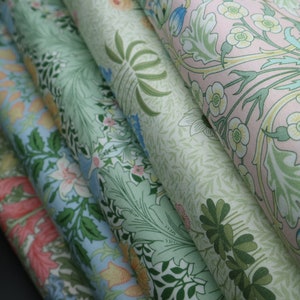 William Morris Organic Cotton Fabric: &quot;Simply Nature&quot; V&A Design