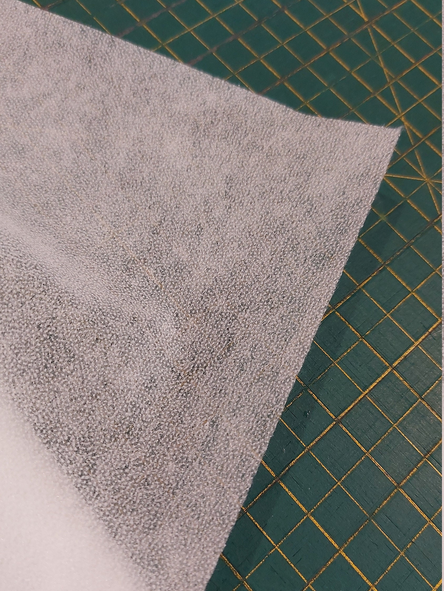 Iron on Fusible Single Side White Cotton Interfacing Fabric. Hard Finishing  