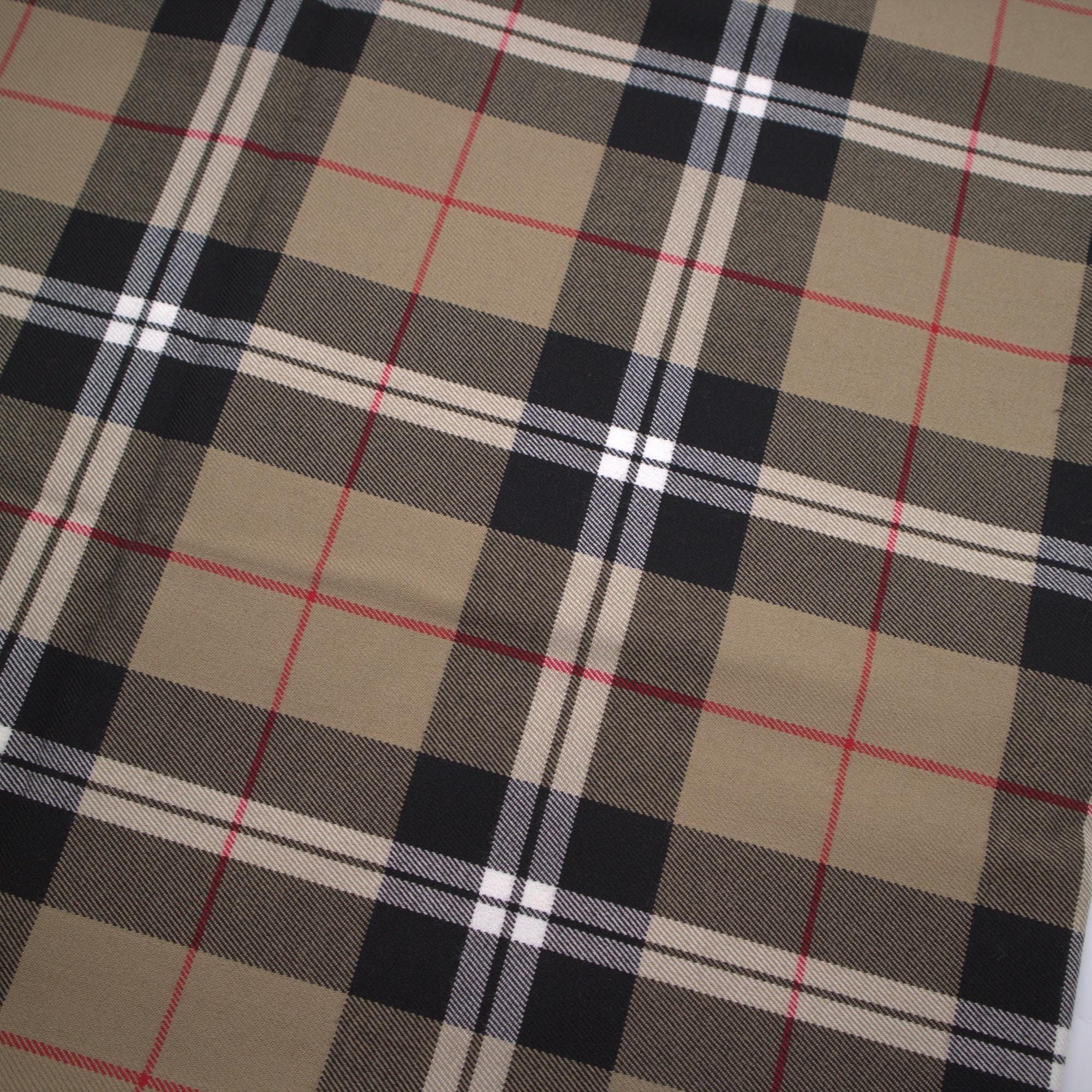Beige Burberry Checked Curtains - Etsy Australia