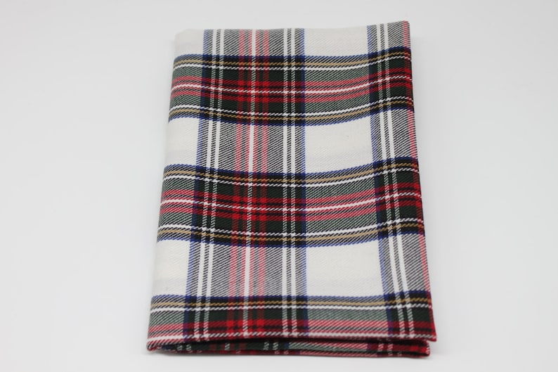 28 Tartan Fat Quarters 50 cm x 70 cm polyviscose suitable for decorations and clothing