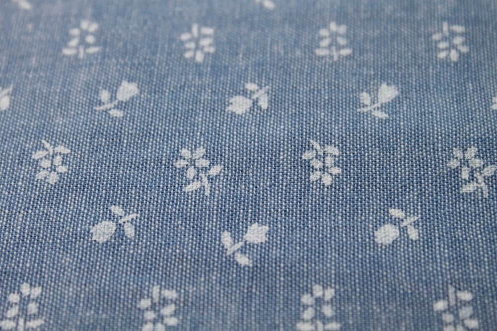 Tulips 100% Cotton Chambray With Denim Look Suitable for - Etsy