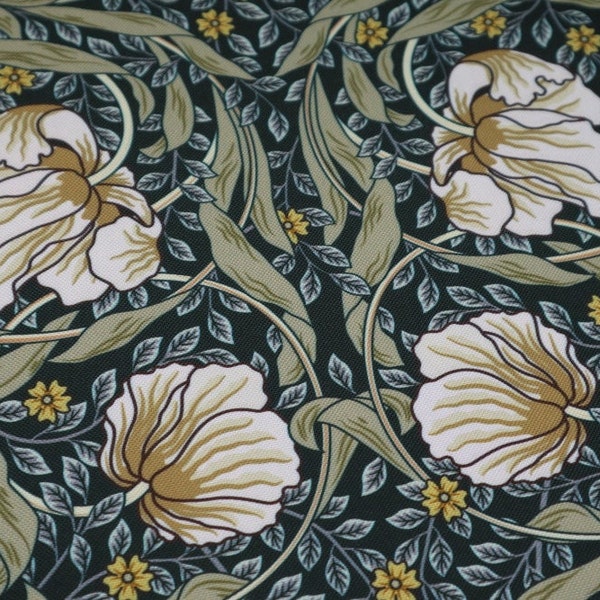 William Morris Birds Waterproof Fabrics - waterproof and pleasant material for tablecloth, bibs, cosmetic bags, cases.