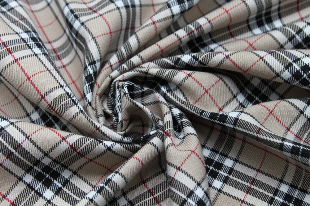 Burberry Fabric - Etsy
