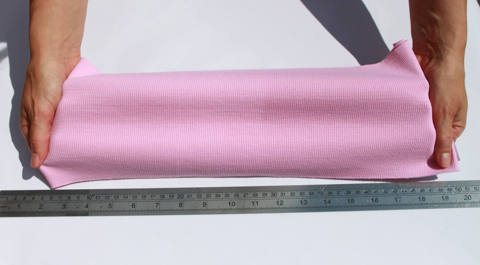 67 Colours Cotton Elastic Rib Knit Fabric Tube 16x8096cm Etsy