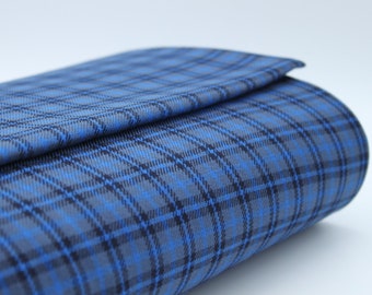 Bedford Check Tartan Fabric + matching thread. Tartan fabric by the yard.