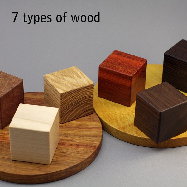 Wooden engagement ring box for proposals. Luxury ring bearer box for wedding. Custom wood ring case.