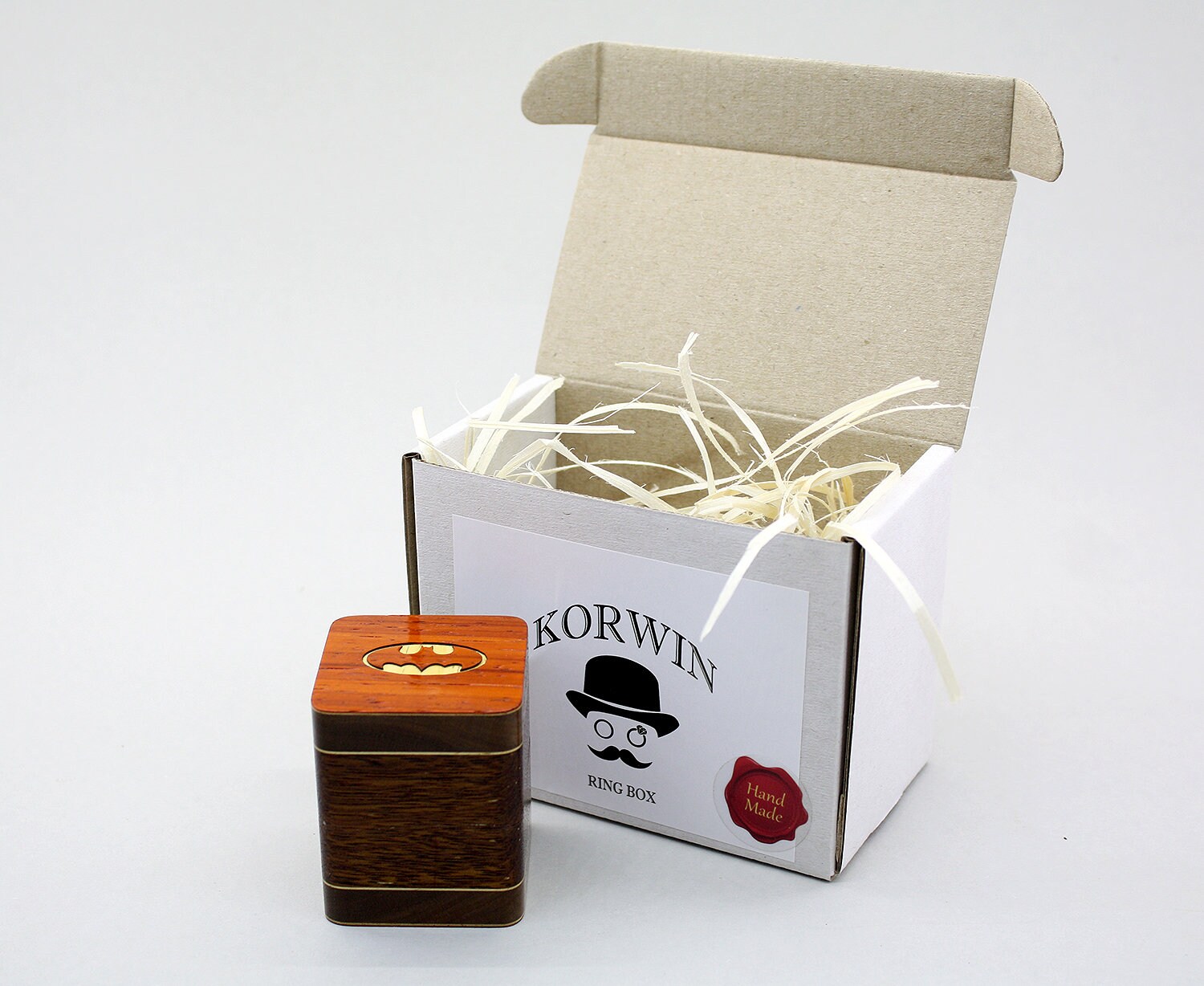 Caja de almacenamiento Caja de anillo de compromiso Caja de | Etsy