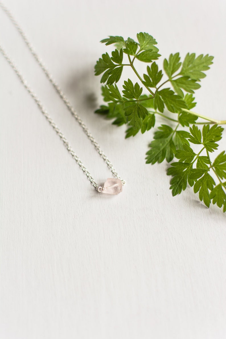 rose quartz pendant raw rose quartz pendant raw