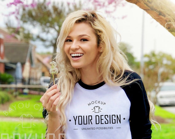 Raglan Mockup Black And White Raglan Mockup Raglan Mockup Black And White Raglan Mockup