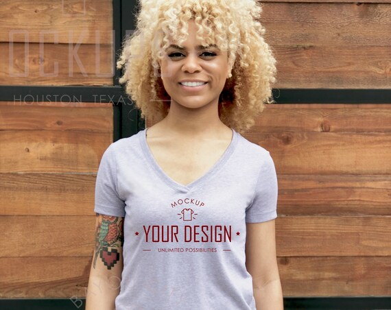 V Neck T-Shirt Mockup Womens Vneck T-Shirt Mockup V Neck T-Shirt Mockup Womens Vneck T-Shirt Mockup