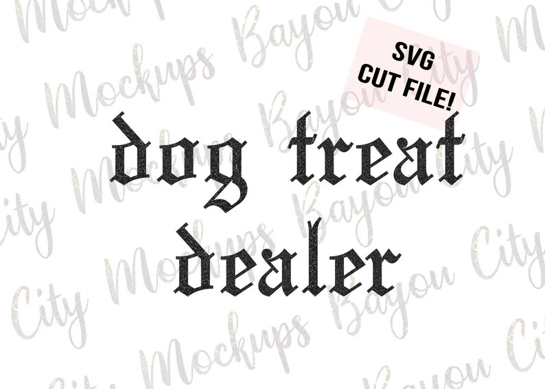 Download Dog Treat Dealer Svg Cut Files Silhouette Cricut Vectors Etsy PSD Mockup Templates