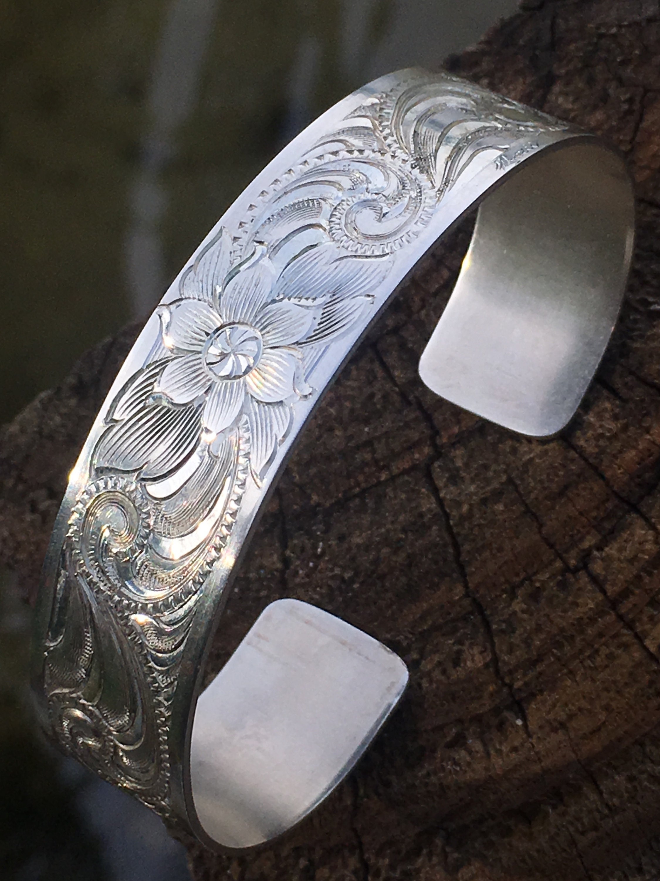 Western Boho Style Silver Color Cuff Bangle Bracelet Inlaid - Temu