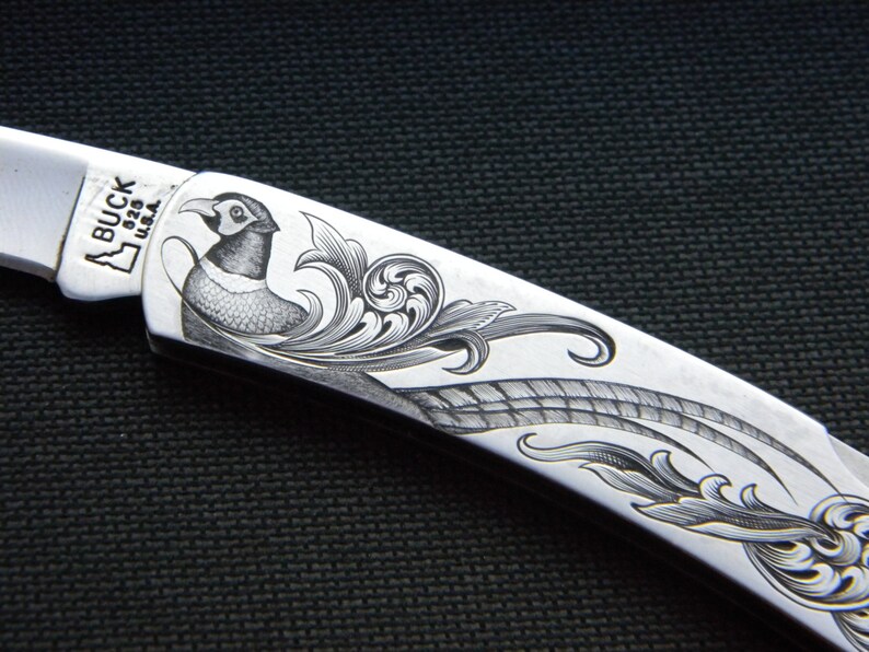 Custom Handengraved Knives Made to Order Etsy