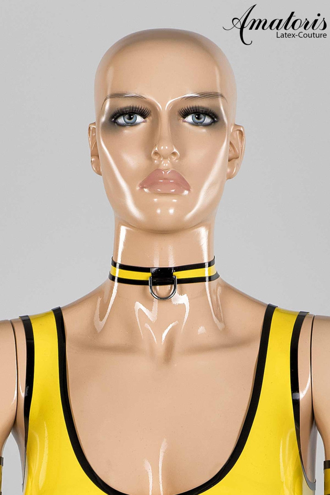 Bow Latex Collar