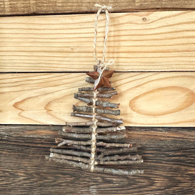 Rustic Ornaments - Etsy
