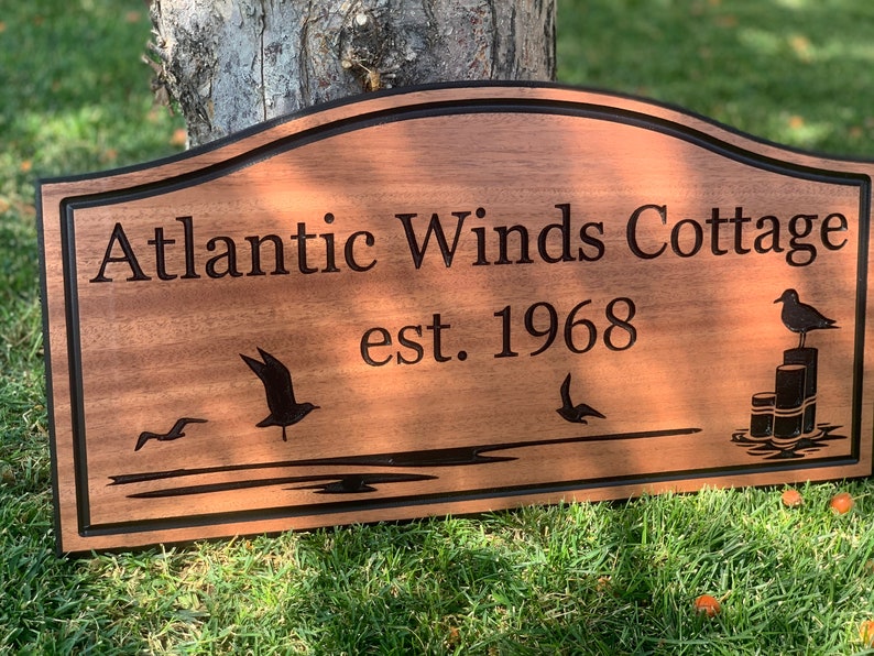 Custom Outdoor Wood Sign Personalized Farmhouse Decor Etsy