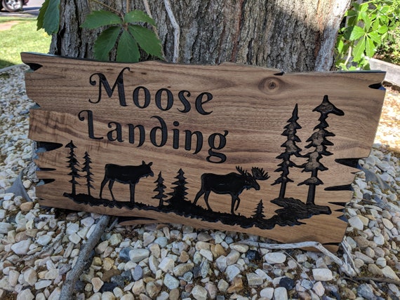 Custom Outdoor Wood Signs Personalized Farmhouse Decor Welcome Etsy