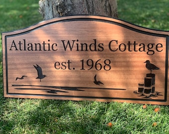 Custom Outdoor Wood Sign Personalized Farmhouse Decor Welcome Sign Wood Wall Art Address Trees Family Name FREE SHIPPING 907