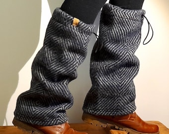 Wool leg warmers