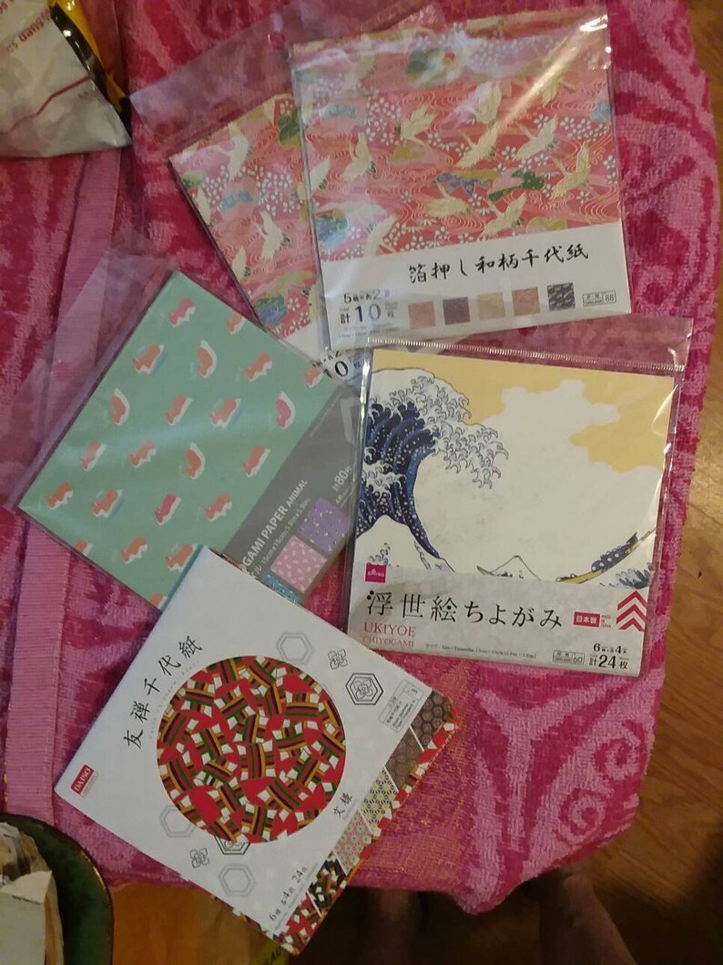 Daiso Japan Origami Paper 5 Packs 138 pcs New Unopened 2020 Etsy