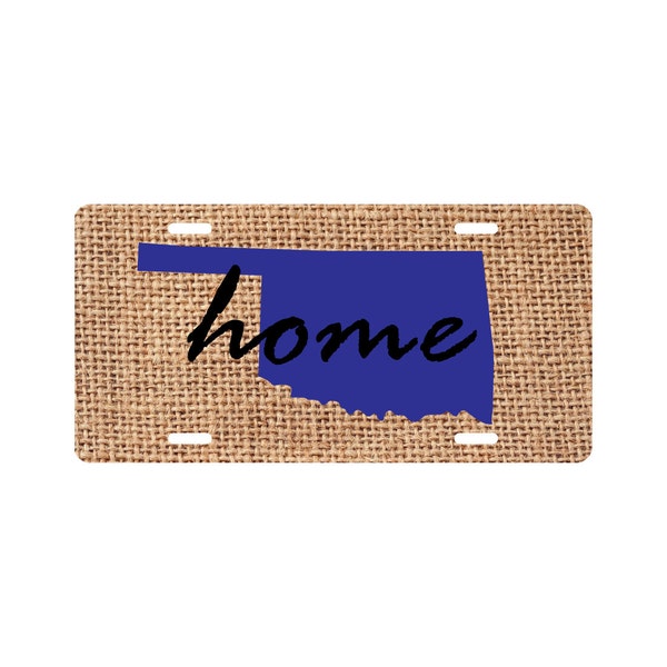 Oklahoma License Plates Etsy