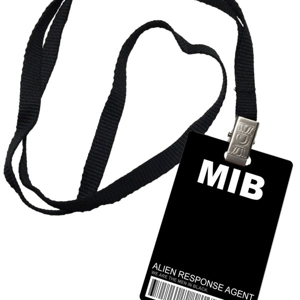 MIB Men In Black Novelty ID Badge Prop Costume