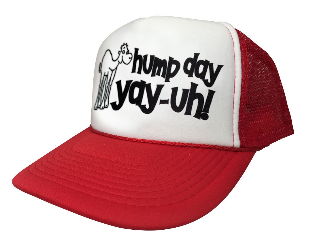 Hump Day Yay-uh Camel Snapback Cap 