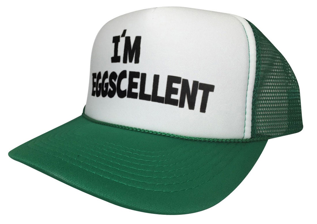 niveau Janice Binnen The Regular Show Funny I'm Eggscellent Snap Back Hat Cap - Etsy