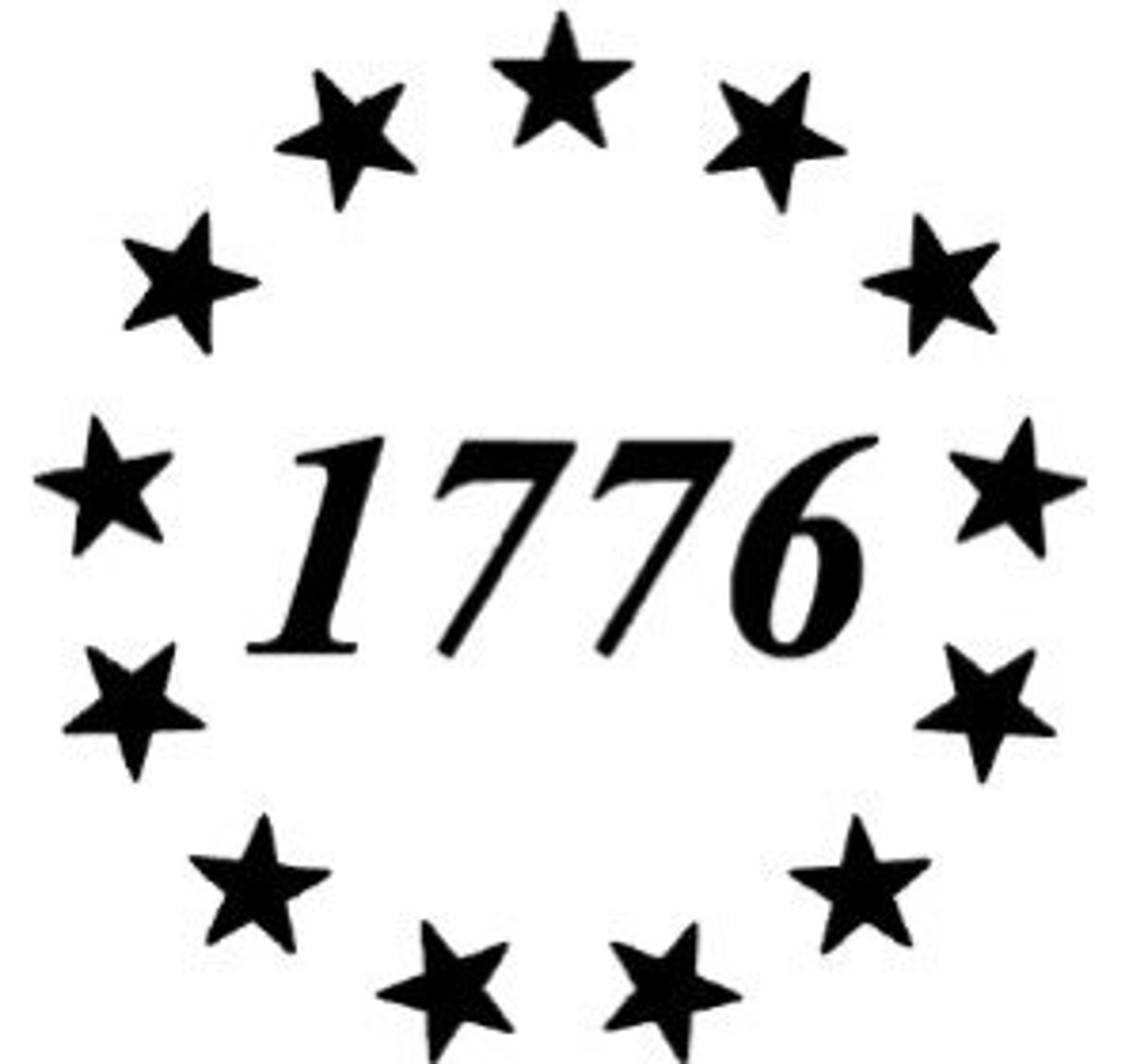 1776 Vinyl Decal Perfect Size for AR Mag Well AR Gun Decal Etsy