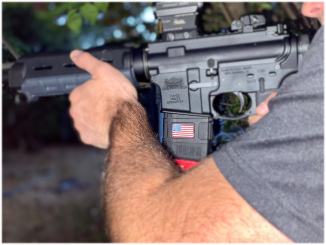 Vinyl Mag Decals Assorted Gun Mag Decals American Themed Etsy