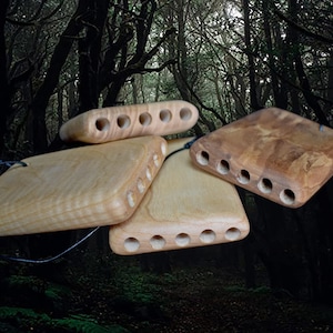 Handcrafted Replica Jorvik Pan Flute: Wooden Wind Instrument for Folk, World Music & Beginners