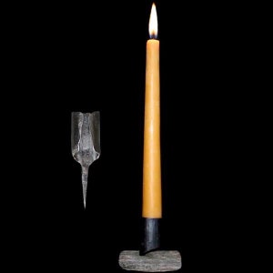 Iron Candle Holder