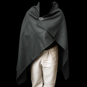Handmade Wool Viking Cloak