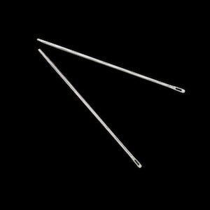Haltbare Ledernadeln für Handwerk, Nähen und Viking-Style Projekte - 2 Pack