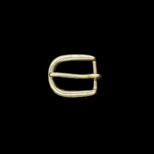 Plain Brass D-Buckle For Reenactment Belts