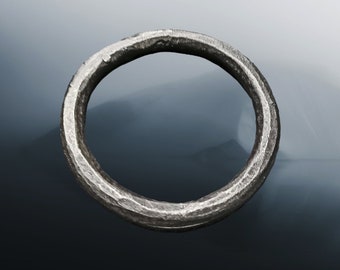 Hand-Forged Large Iron O Ring