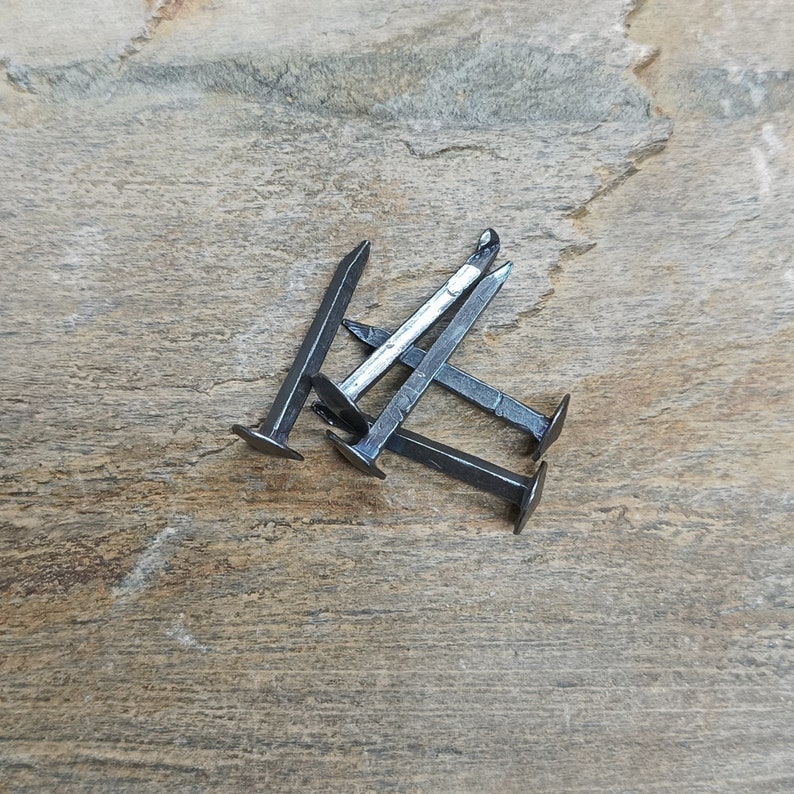 Small Steel Shield Rivets & Nails: Medieval Armour Fasteners for DIY ...