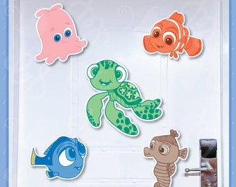 Finding Nemo and Dory DCL Cruise Magnet Themed Sea Babies for Disney Cruises
