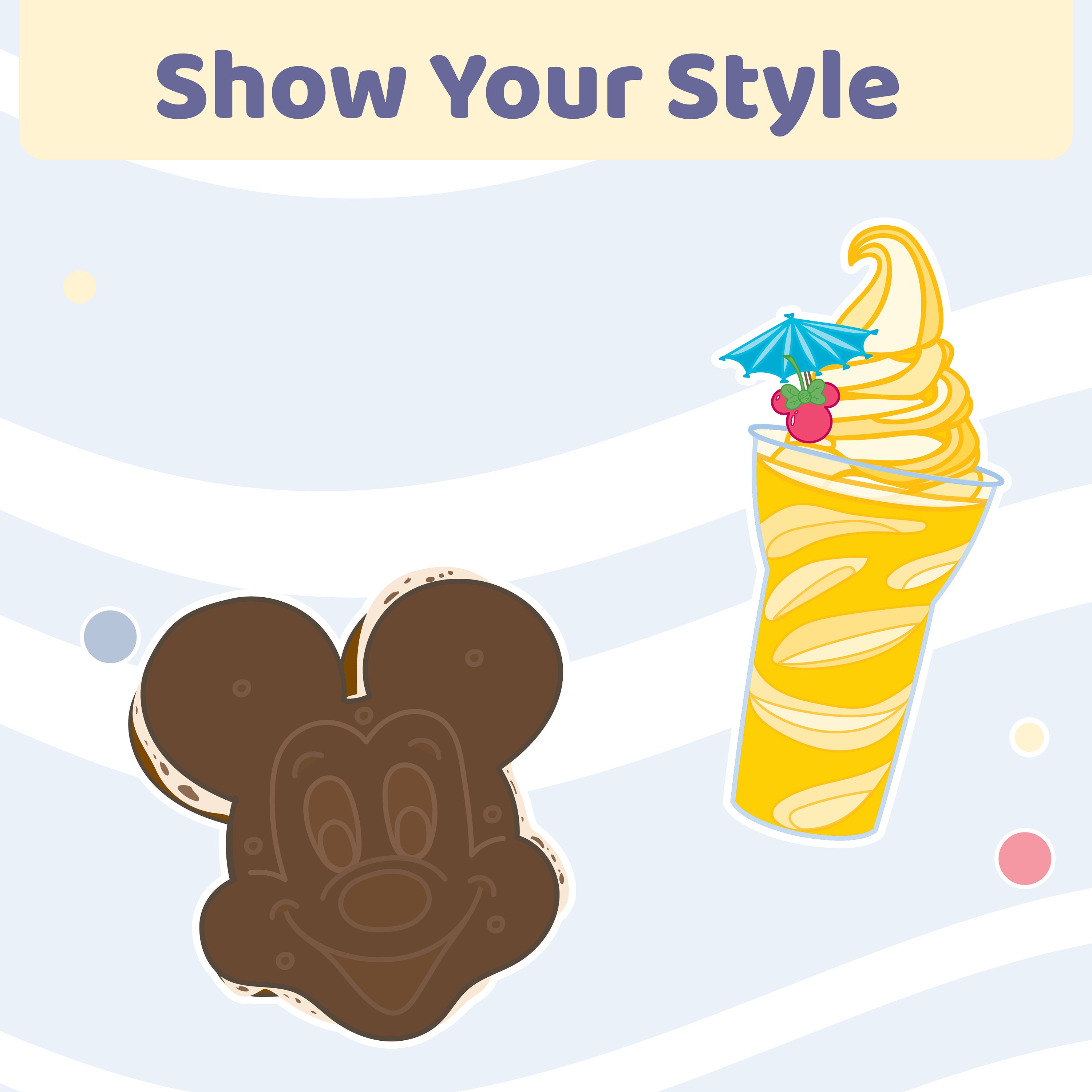 DCL Cruise Theme Park Snacks and Daisy Food Truck Etsy