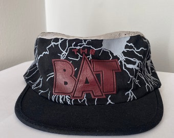 Vintage The Bat Painters Cap - Vintage Bat Hat - Vintage Wonderland - Canadas Wonderland Hat - 90s Painters Cap - Vintager Painters Cap