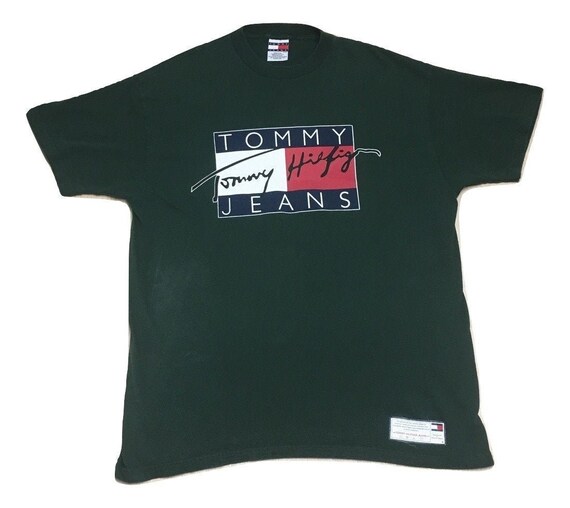 tommy jeans t shirt mens 90s