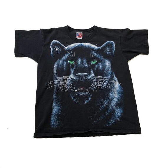 90s Black Panther Tshirt Vintage 