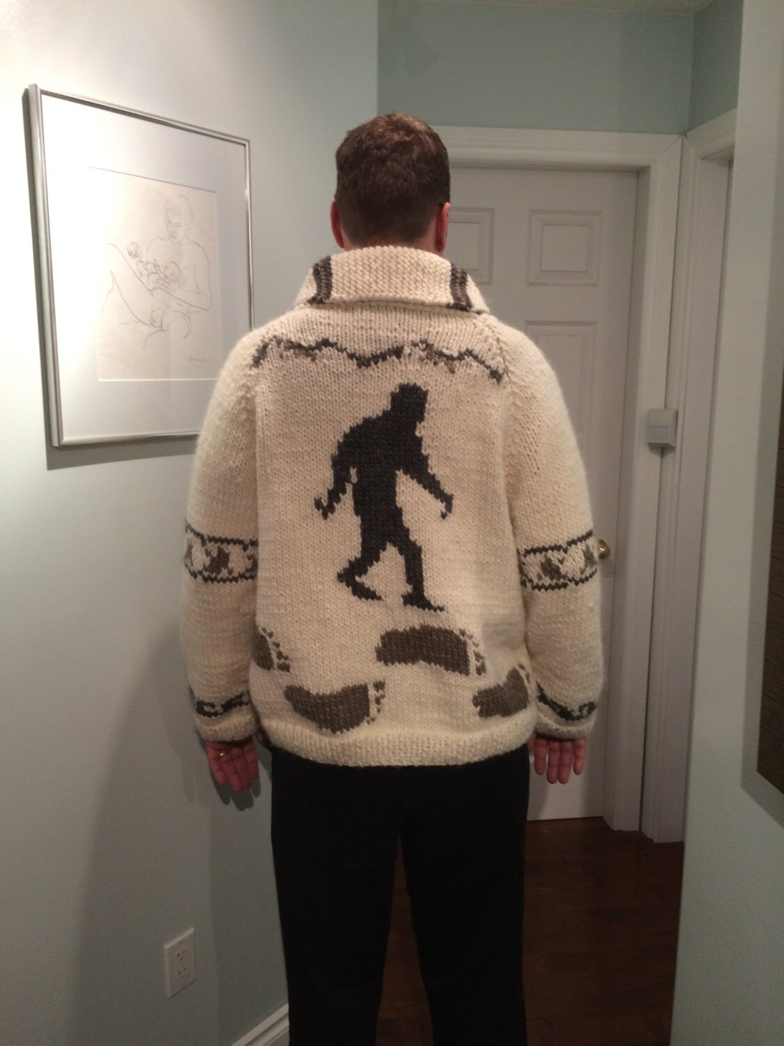 Sasquatch Sweater - Etsy