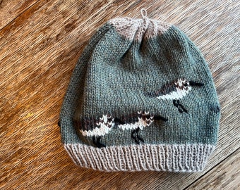 Hand knit sandpiper beanie Sandpiper Beanie Knitting PATTERN - Etsy main image 3