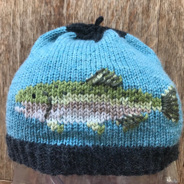 Rainbow Trout Knitting Pattern