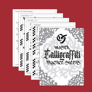 Master Ruling Pen Calligraphy Practice Sheets - Calligrascape
