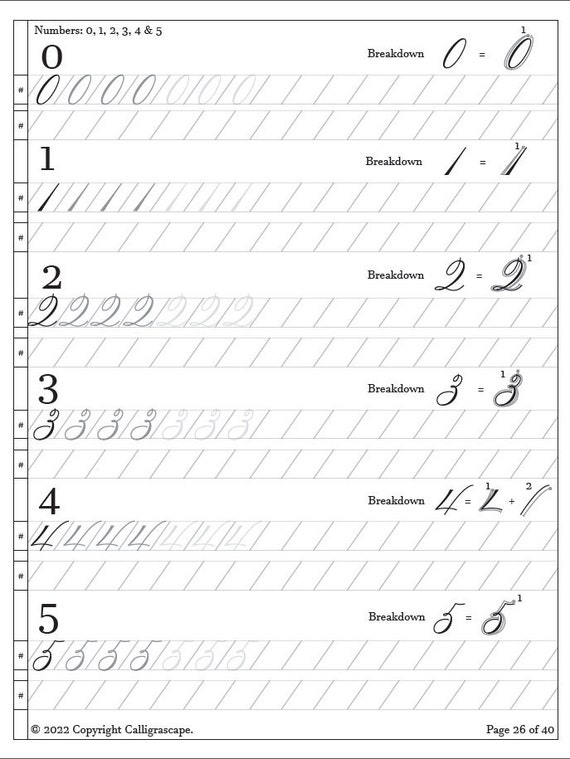 Spencerian Script Practice Sheets Spencerian Script Practice Sheets