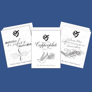 Pacchetto di fogli di esercizi per penna a punta Master Class: 4 script da imparare!